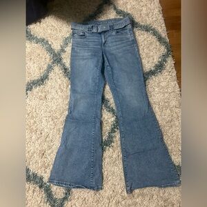 American eagle low rise flare jeans